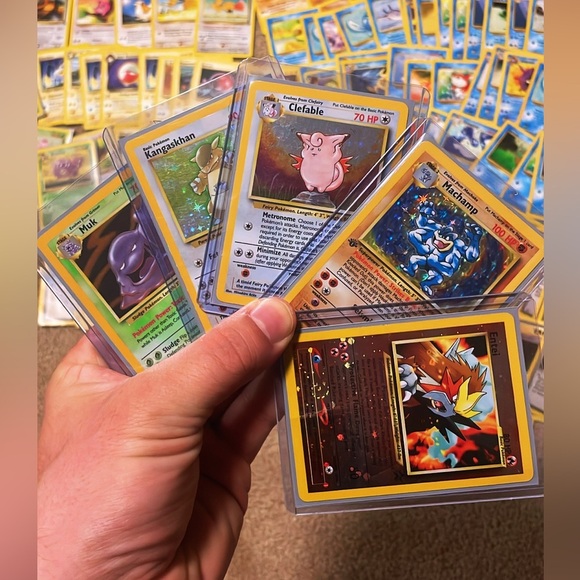Vintage 1999-2000 Pokemon Cards Lot Of 500+ Holos/1st Ed/Shadowless/Base LP/MP - Picture 6 of 6